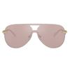 Cyprus Mk 1149 1014vs 37mm Womens Pilot Sunglasses Shiny Light Gold