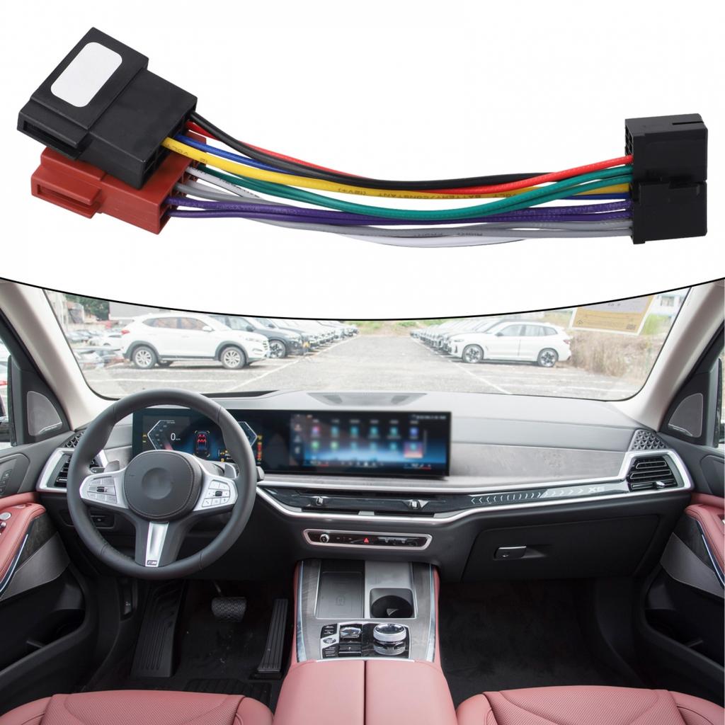 Car Radio ISO Adapter Din Connector Pin Cable Pin Car Radio ISO Adapter