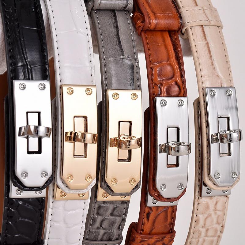 Versatile 2026 Leather Womens Belt For Denim Jeans Korean Fashion Style