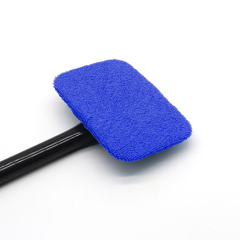 Car Window Cleaner Brush Kit Windshield Cleaning Wash Tool For Mercedes Benz AMG W212 W205 W246 W177 W176 W213 GLC GLE GLS ML Welcome Laser Logo Lamp