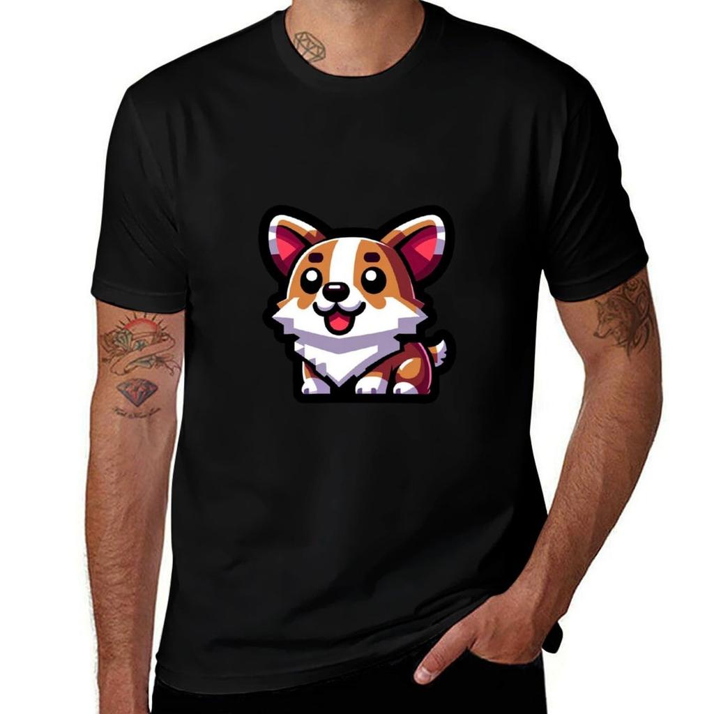 Cute Little Corgi Tshirt Unisex T Shirt Luxury T Shirts For Unisex Graphic Tees Tshirt