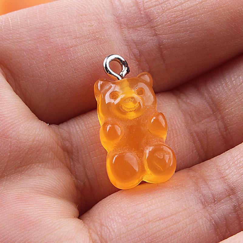 Little Bear Resin Keychain & DIY Jewelry Accessories