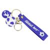 Football Cup Cartoon Mini Simulation Football Keychain Outdoor Backpack Key Pendant Gift Travel Commemoration