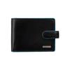 Elegant Visconti Alp-93 Black Leather Men' Wallet