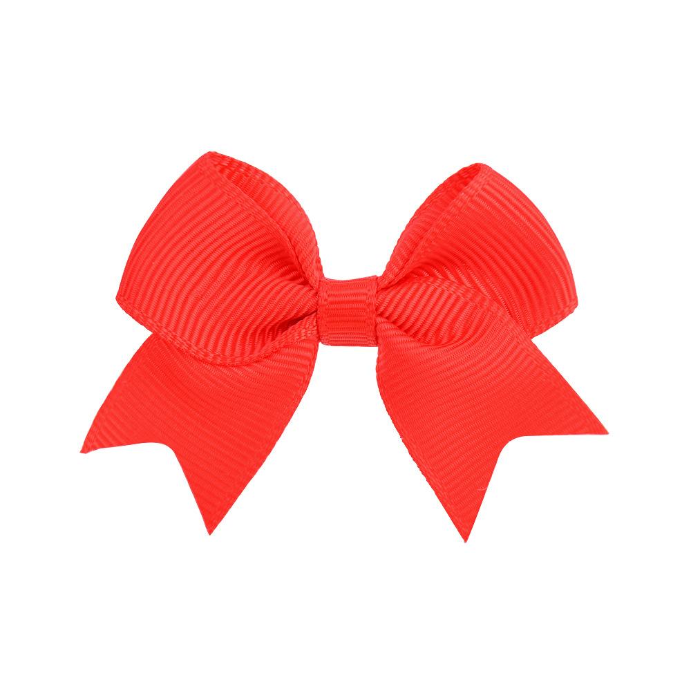 2.4'' Grosgrain Ribbon Hair Mini Bows Clips for Baby Girls Handmade Bowknot Barrettes Hairpins Headwear Hair Accessories