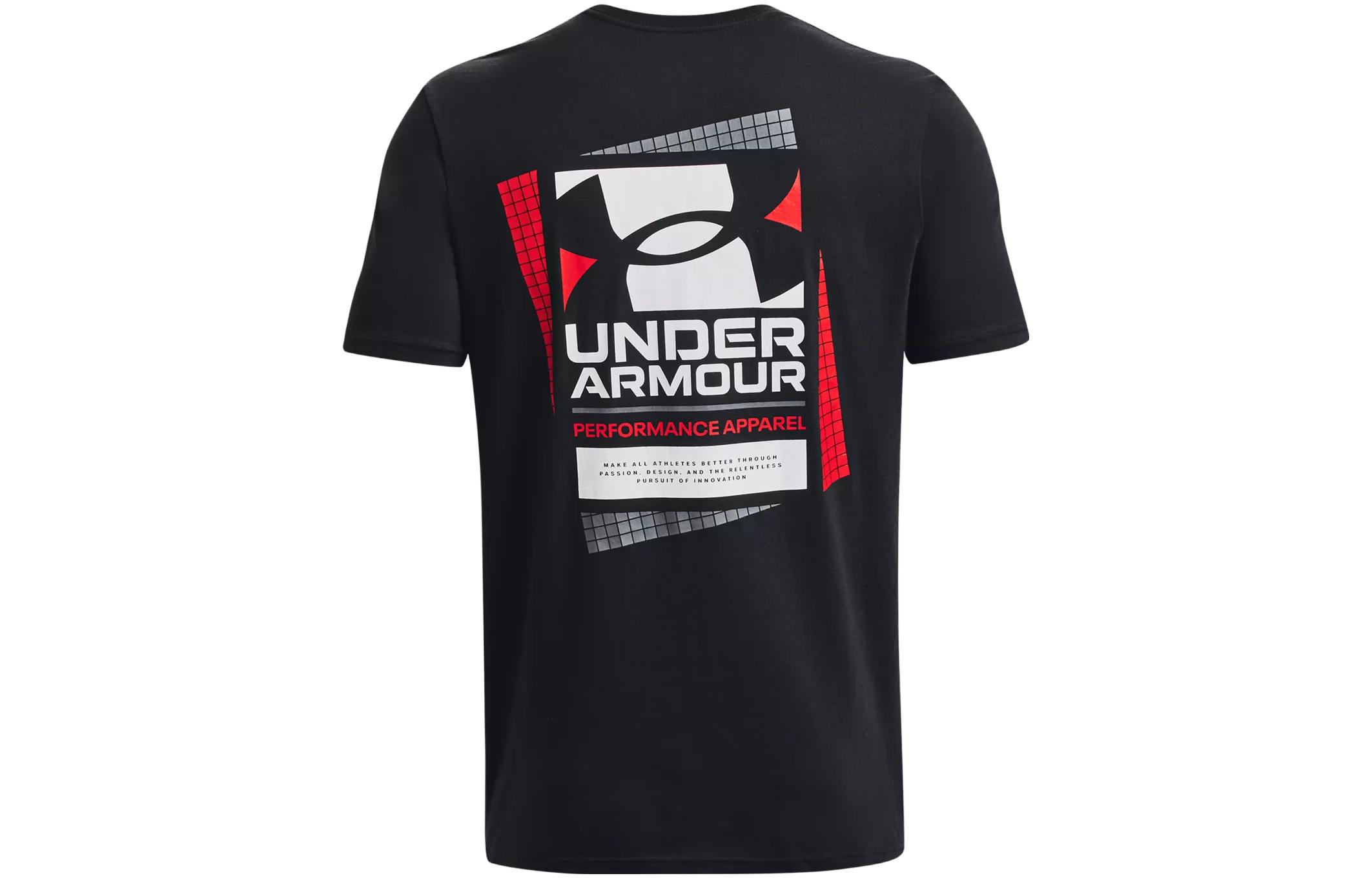 Under Armour T Shirt Men s Black 1370529-002 S