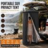 Przyssawka do tylnej szyby Namiot prysznicowy do SUV-a Przenośne schronienie do przebierania na kemping, podróże, użytkowanie na zewnątrz