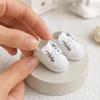 Lace-up Doll Loafer Fashionable PU Shoe with Laces Realistic