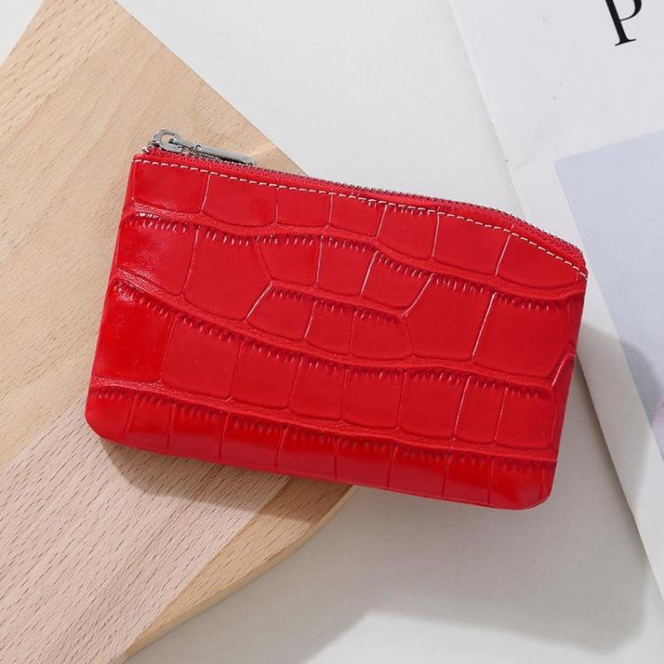 PU Leather Money Coin Purse New with Key Ring Waterproof Pocket Purse Zipper Large Capacity Credit Card Holder Women Wallet
