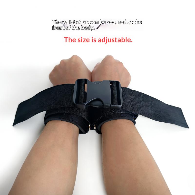 1 Set Hand And Foot Bindings Limb Restraint Straps For Bedridden And Paralyzed Elderly People Anti-Scratch Restraint Straps