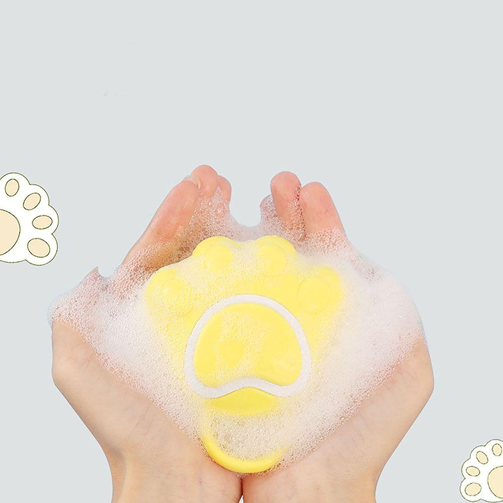 

Три цвета силиконовый материал массажная щетка для шампуня щетка для купания трущий инструмент силиконовая щетка