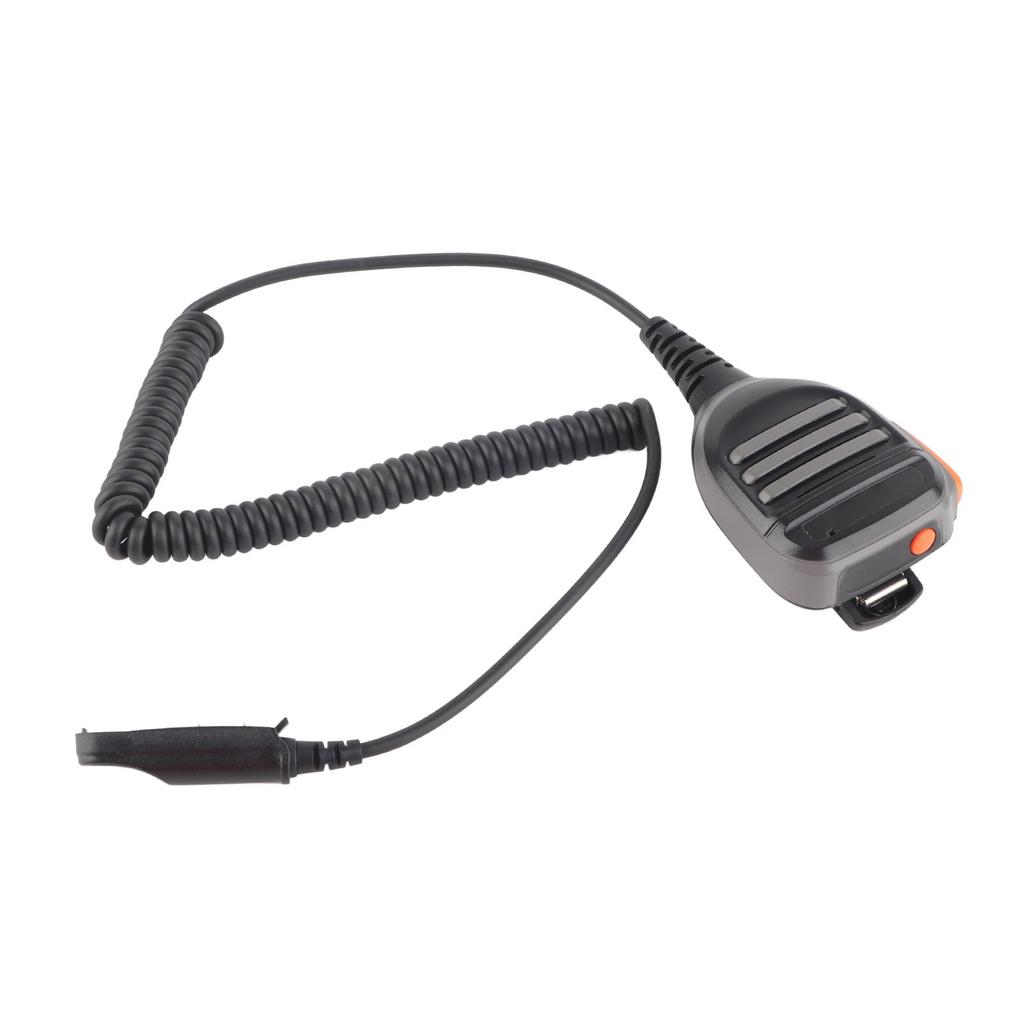 Handheld Shoulder Speaker Compact Waterproof Dustproof Walkie Talkie Microphone for BaoFeng UVXR