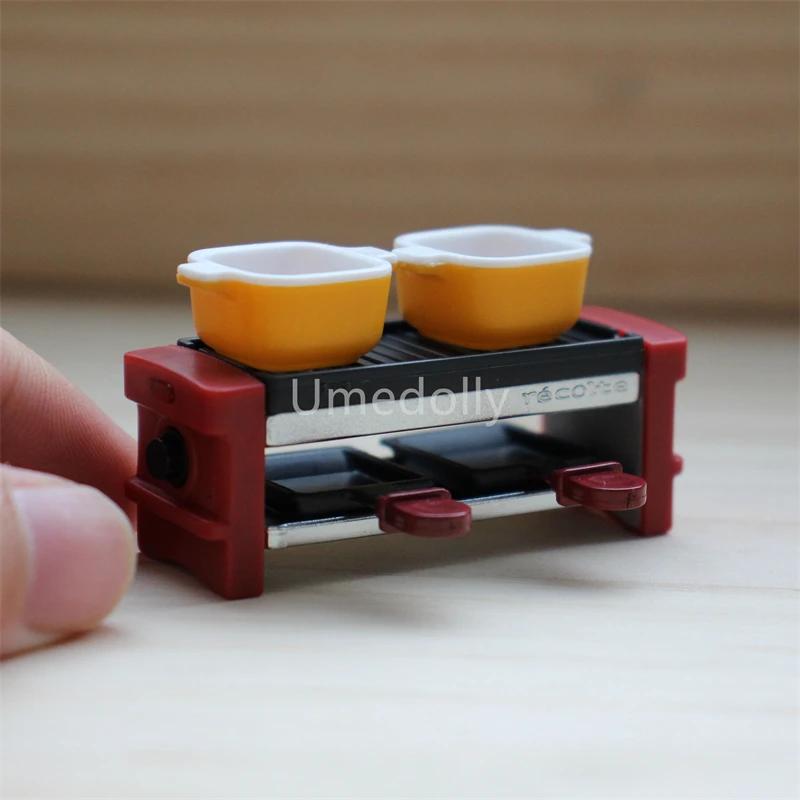 1/6 Scale Miniature Dollhouse Juicer Coffee Machine Cooker Mini Kitchen Appliance Model for BJD Blyth Doll Accessories Toy