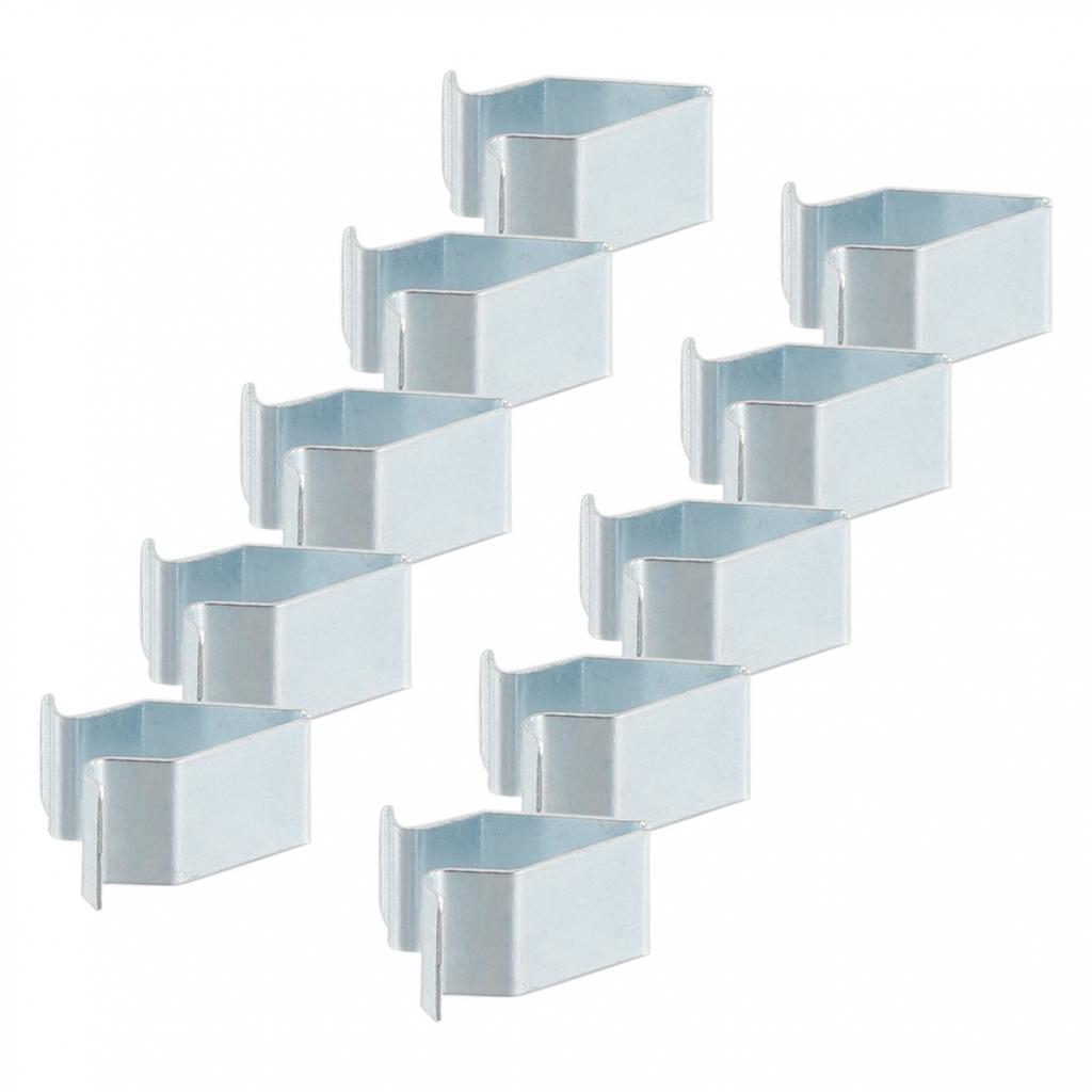 Metal Clips for Seat Trim Panels 16mm Set of 10 Car Interior Fasteners