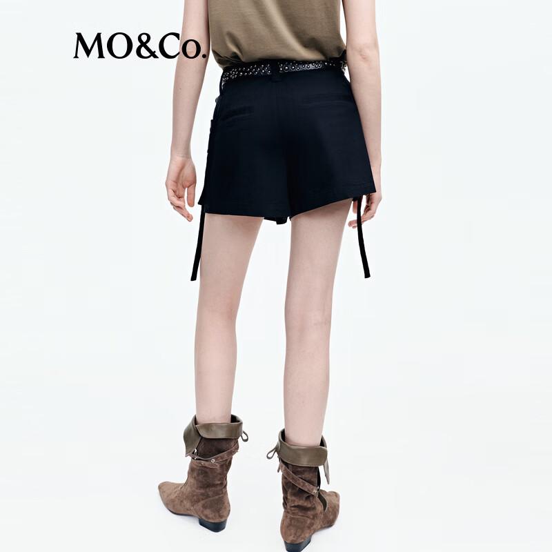 MO&Co. Pleated A-Line Skort