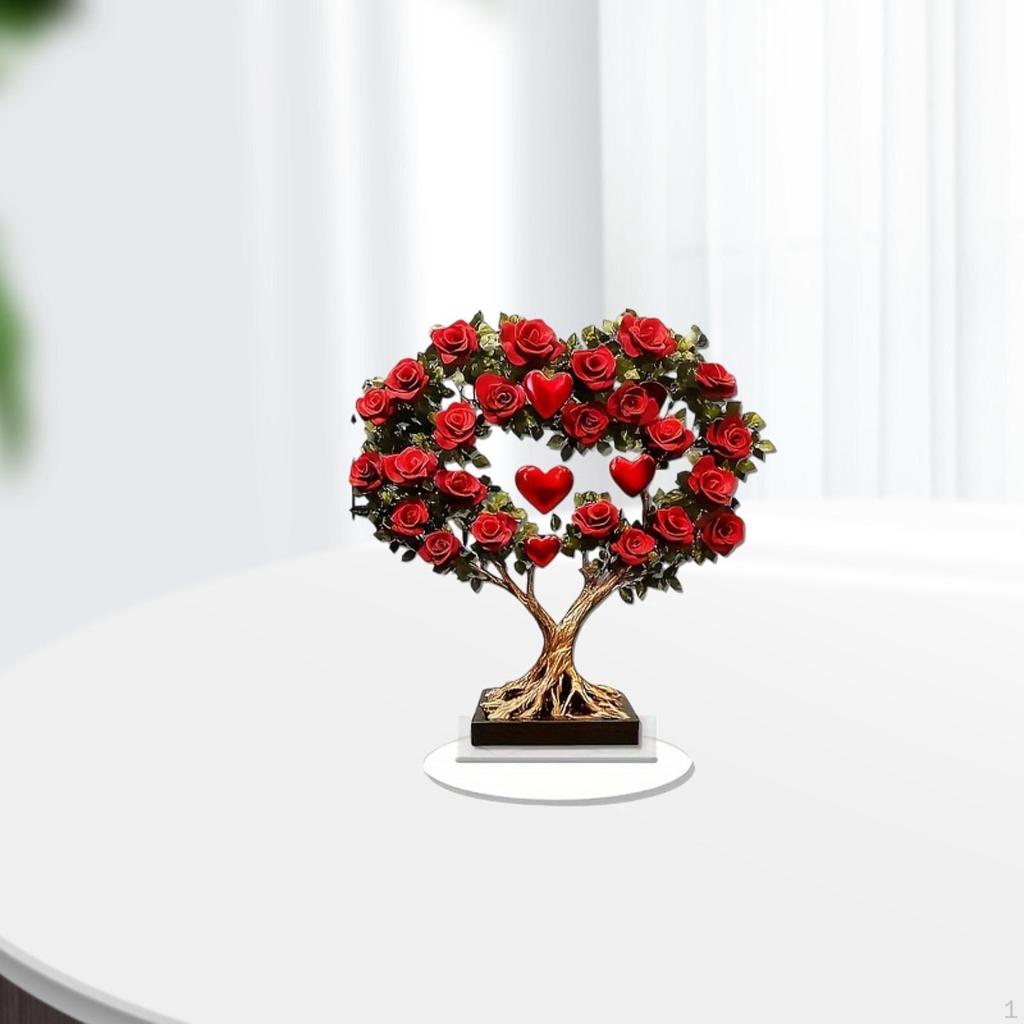 Akrylová deska 2D s květinovým vzorem pro stolní dekoraci