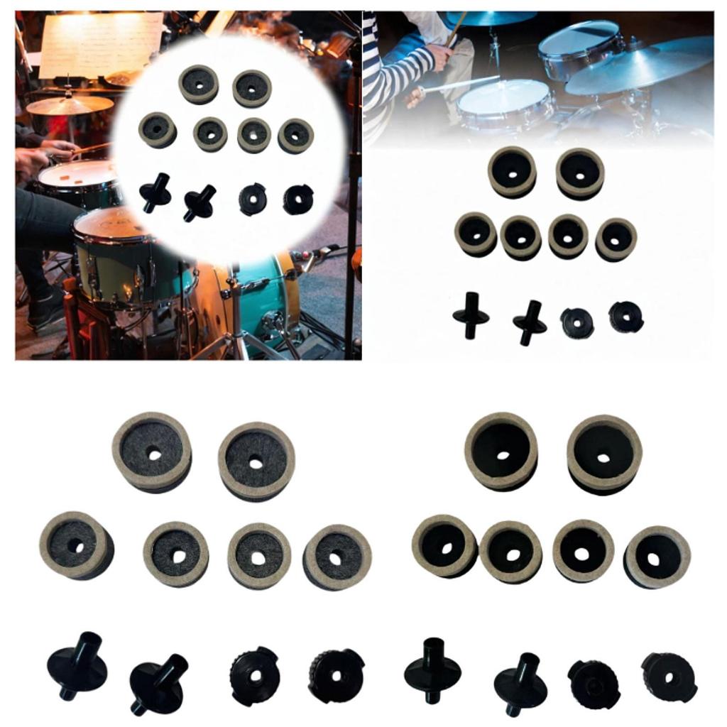 Dadi Rapidi per Piatti Set di Batteria Migliora il Suono Accessori Professionali per Batteria per Kit di Strumenti a Percussione