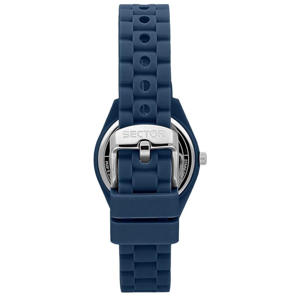 Sector Diver Just Time Plastic Strap Blue Dial Quartz R3251549007 Men's Watch