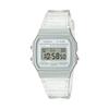 Quartz Watch with Resin Strap, Clear, 20 (Model: F-91WS-7CF)