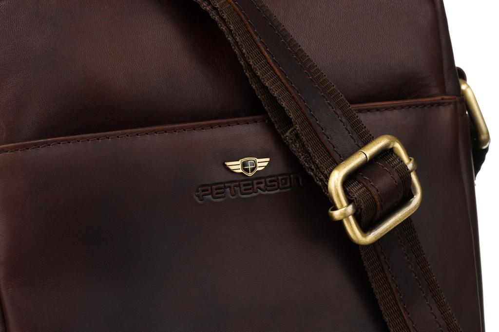 PTN 720E-OPU-6880 Brown Leather Bag