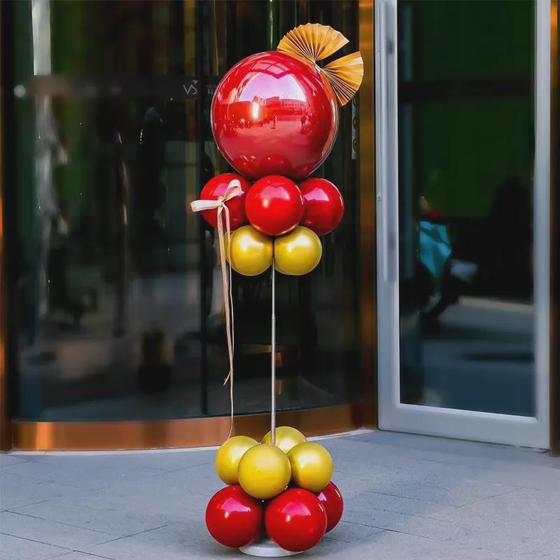 Red Bobo Balloons for Company Opening & Housewarming Decoration