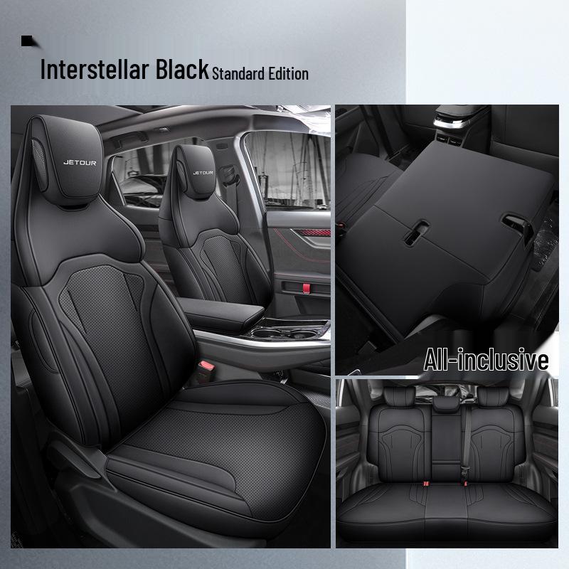 LTCS Jietu Dasheng Sporty Leather Car Seat Cushion - All Seasons Fit