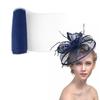 Stylish Woman Veiling Hat Netting Mesh Fabric for 1920s Ladies Prom Headpiece