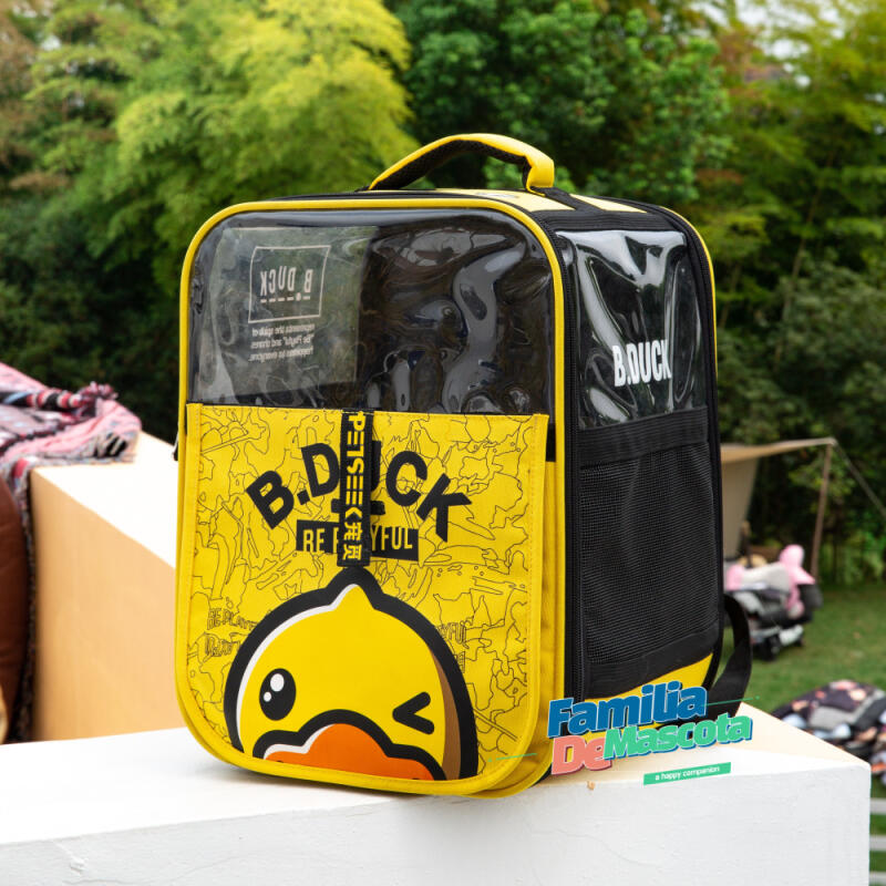PB-007 PETSEEK B. Duck Stylish Pet Backpack (L)