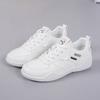 2024Fashion PU Leather Casual Shoes for Women White Breathable Sneakers Brand Anti Slip Lightweight Running Shoes Tenis De Mujer