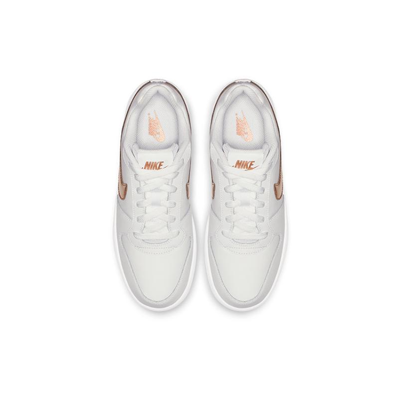 Nike Ebernon Low White/Gold Women's  Sneakers  BV1156-100