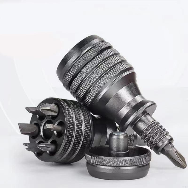 U0DF Precise Screwdriver Handle for 6.35mm Bit Featurings AntiSlip&High Torques Control Designs Interchangeables Bit