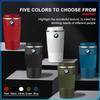 500ml Stainless Steel Coffee Tumbler Thermos Cup Portable Travel Thermal Mug For BMW M Performance 1 3 5 7 Series M3 M4 M5 M6 X1 X3 X5 X6 X7 E30 E34