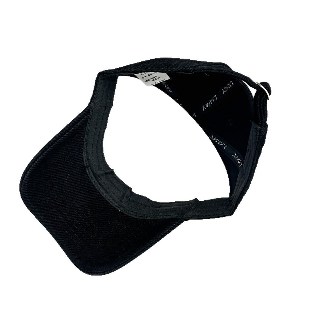 Retro Three-Dimensional Letter Embroidered Baseball Cap For Men And Women, Sunshade, Wide Brim, Small Casual And Versatile Peaked Cap.