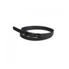  Shop    DomeStic Women S Shiny Rectangular Buckle Belt 15mm Belt Tu Wbt 0933 Black