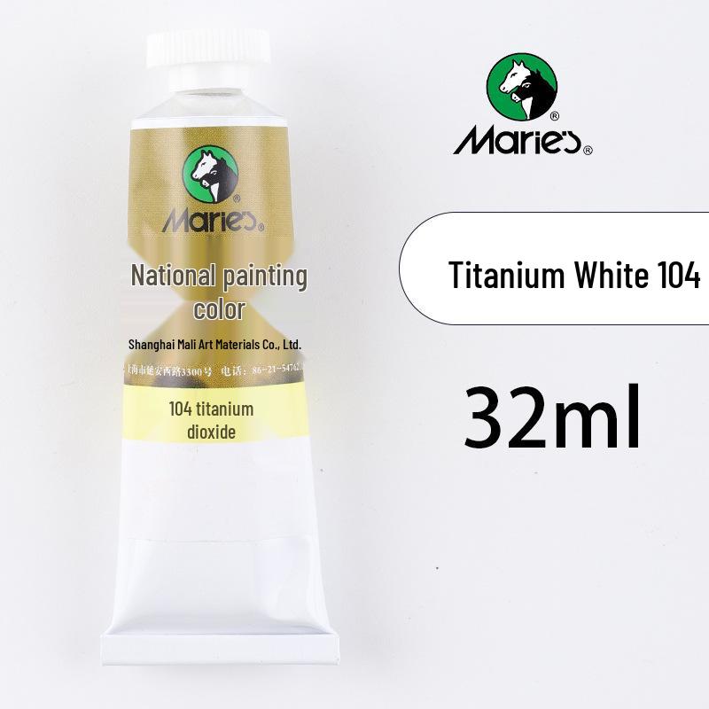 Mali 32ml Chinese Ink for Landscape & Fine-Brush Painting, Beginner-Friendly, Large Capacity. Single