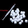 Nail Art Sponge Set with Grab Pen 100Pcs Lightweight DIY Gel Polish Glitter Ombre Applicator for Travel Manicure