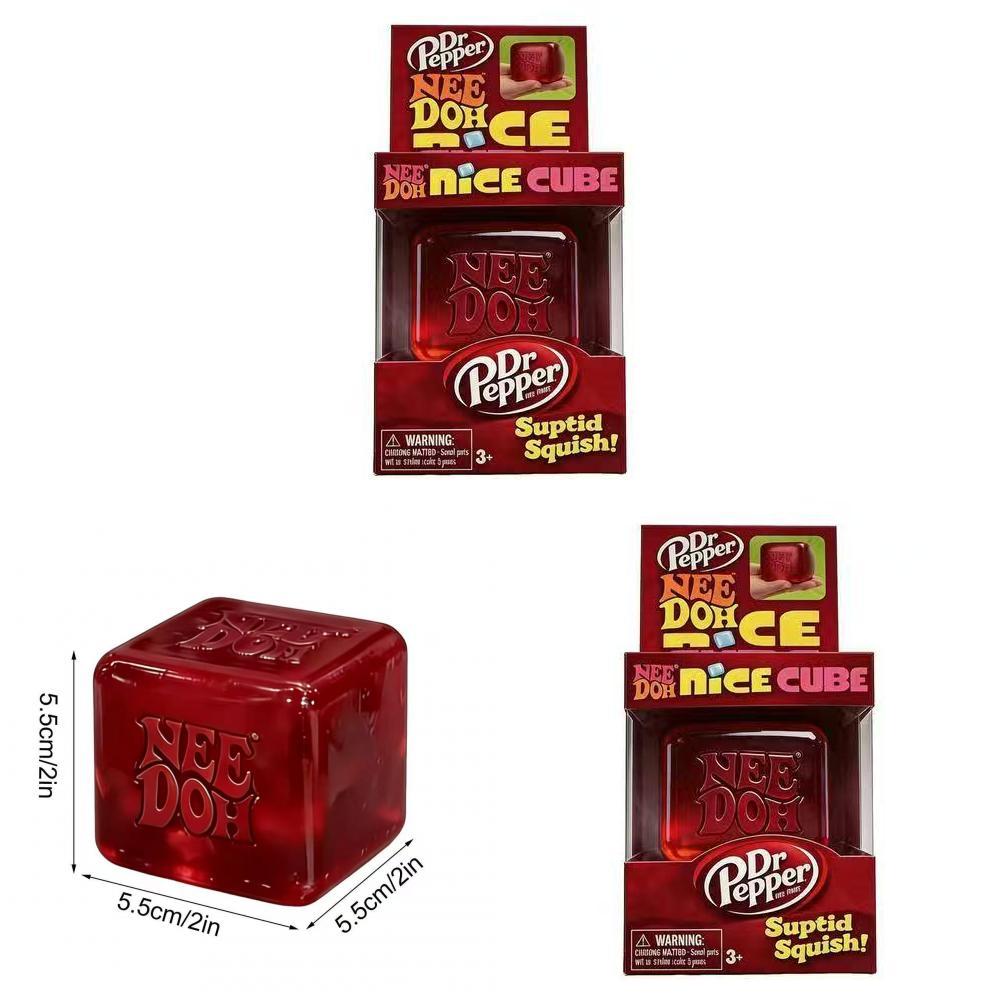 Bel Cubo Suptid Squish Cubo in Silicone Giocattolo per Alleviare lo Stress per Adulti e Bambini