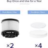 AD23-Compatible For Levoit LVAC-200 Vacuum Cleaner Replacement Parts Accessories Pre-Motor Filter Post-Motor Filter