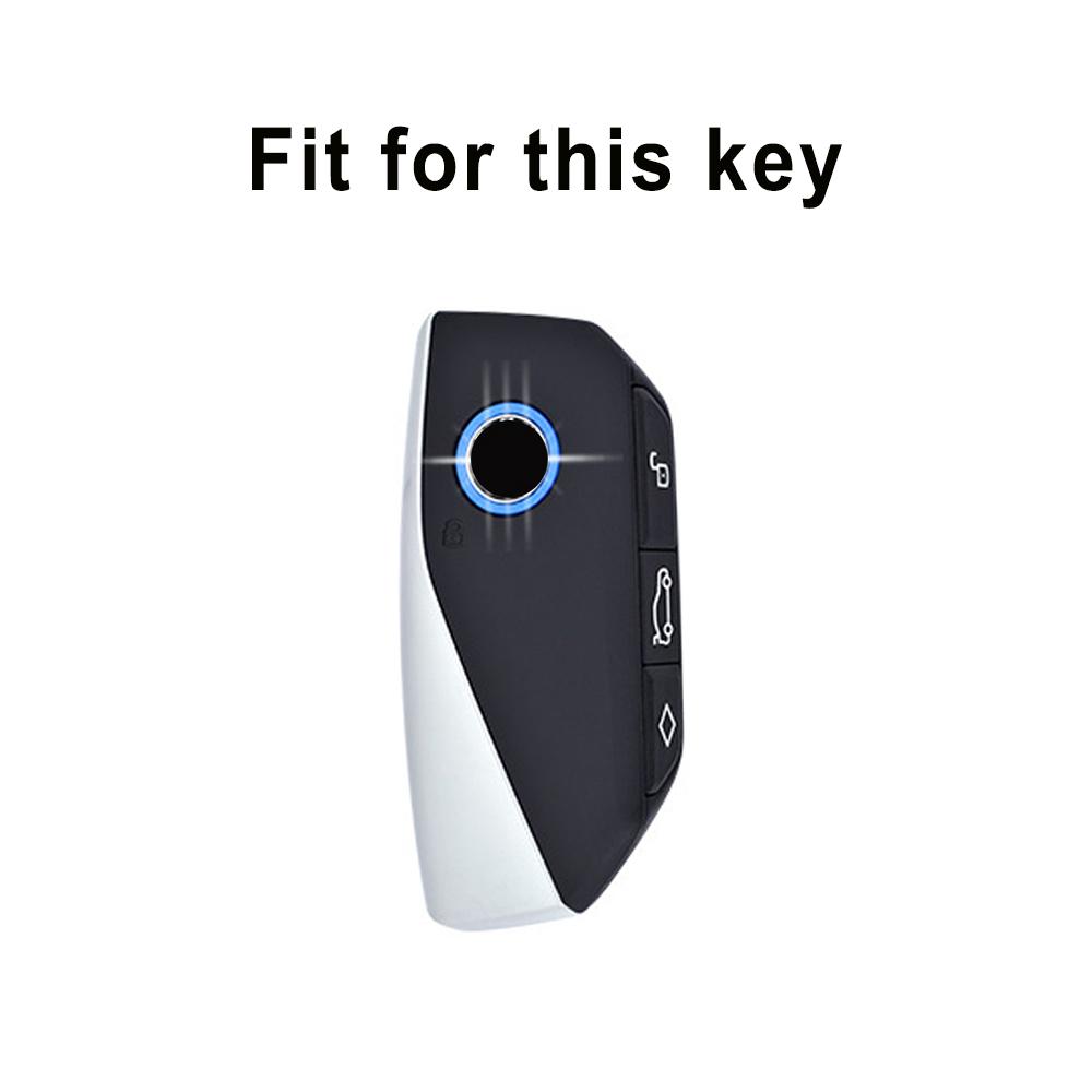 Auto Keyless for BMW 7 Series G09 XM F98 X4M LCI G18 X5 G81 M3 I20 IX G07 X7 LCI U11 X1 G70 Car Key Case Cover Shell Fob Bag