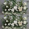 Wedding Aisle Blue Artificial Flower Row Decoration