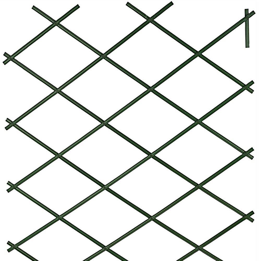 Green extendable plant support 180x90 cm