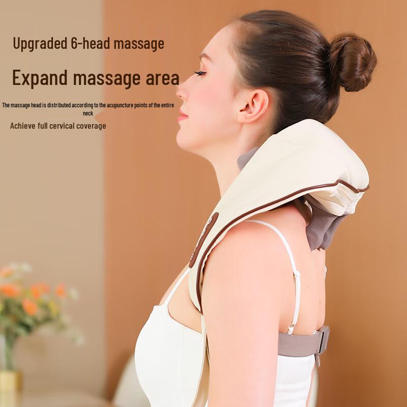 MEEEGOU Shoulder and Neck Kneading Massager CN plug (adapter included)