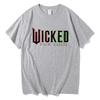 2025 MovieWicked for Good T Shirt Retro WomenUnisex Clothing Cotton Clothes Graphic Tops for Lover Gifts Hight Quality T Shirts