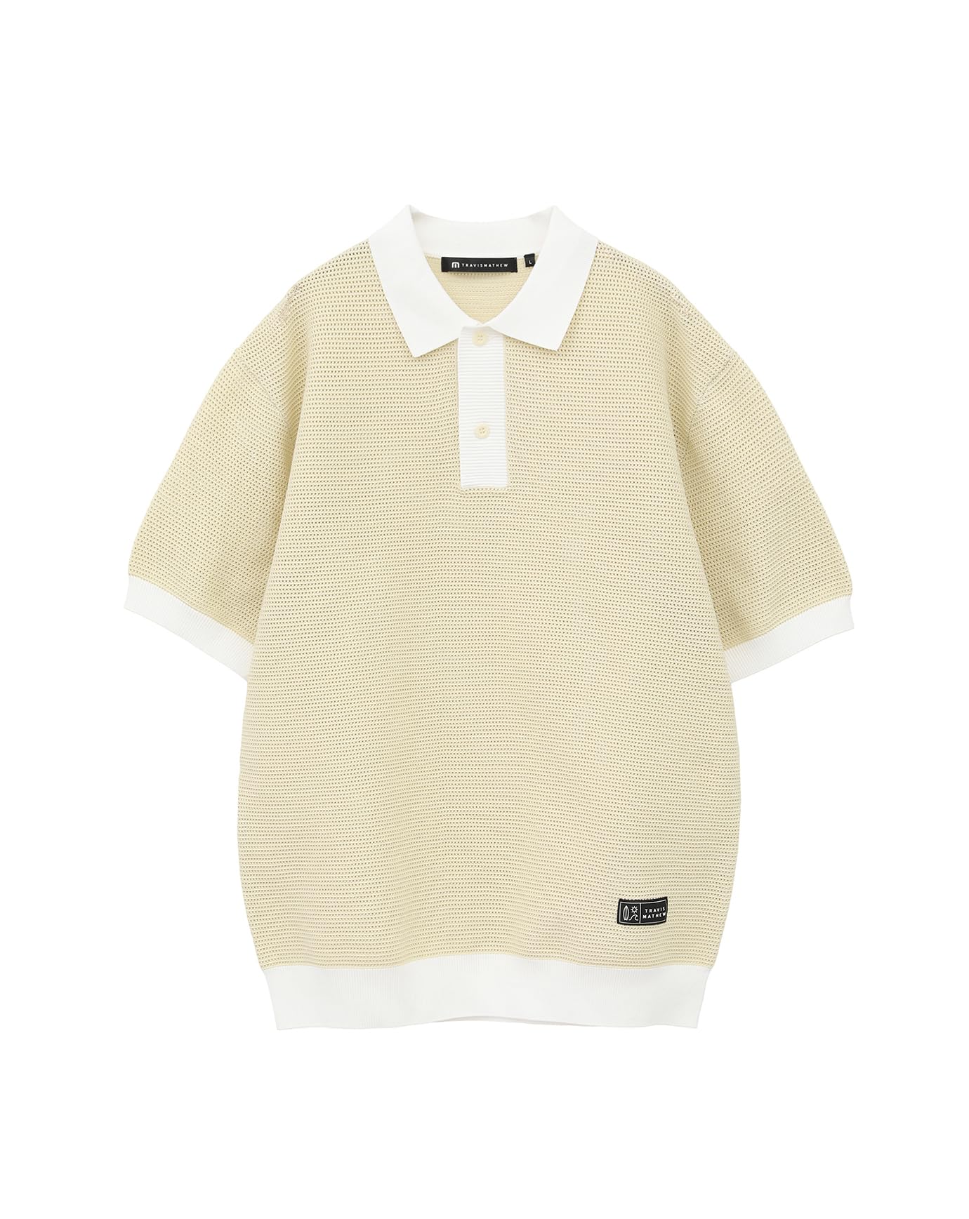 

Short Sleeve Knit Polo Shirt Shape Golf 7AL008 M [Travis Matthew] Men s (TEXBRID Recovery) / / 1WHT_White