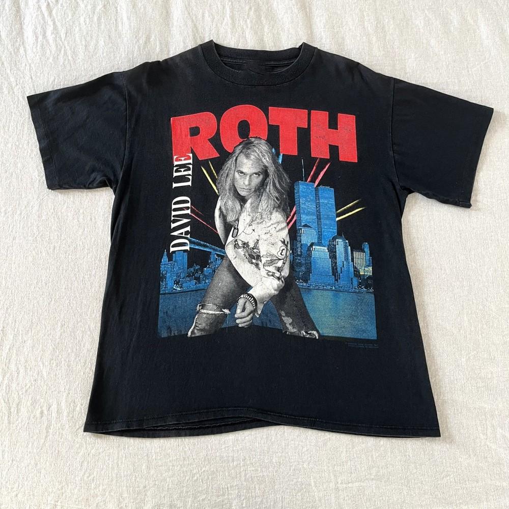 Vintage David Lee Roth Rock Tshirt Short All Size S to 5XL UR620 Unisex T-Shirt S