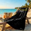 Borussia Dortmund Customize Your Name Beach Towel Soft Durable Quick-Dry
