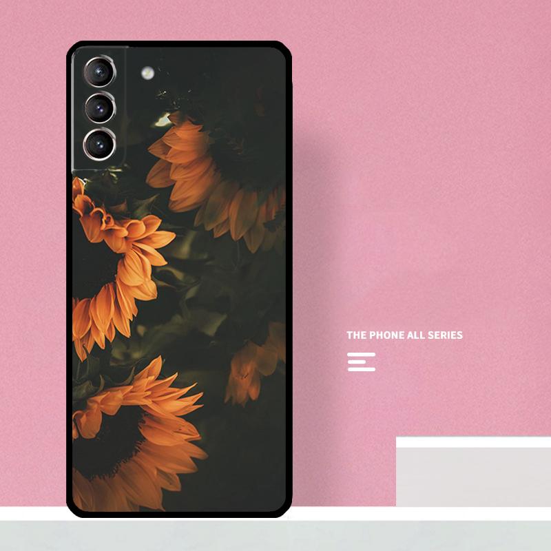 Sunny Sunflower Phone Case For Samsung Galaxy S24 S26 Ultra S20 S21 S22 S23 S25 Plus S10 S25 FE Cover Coque