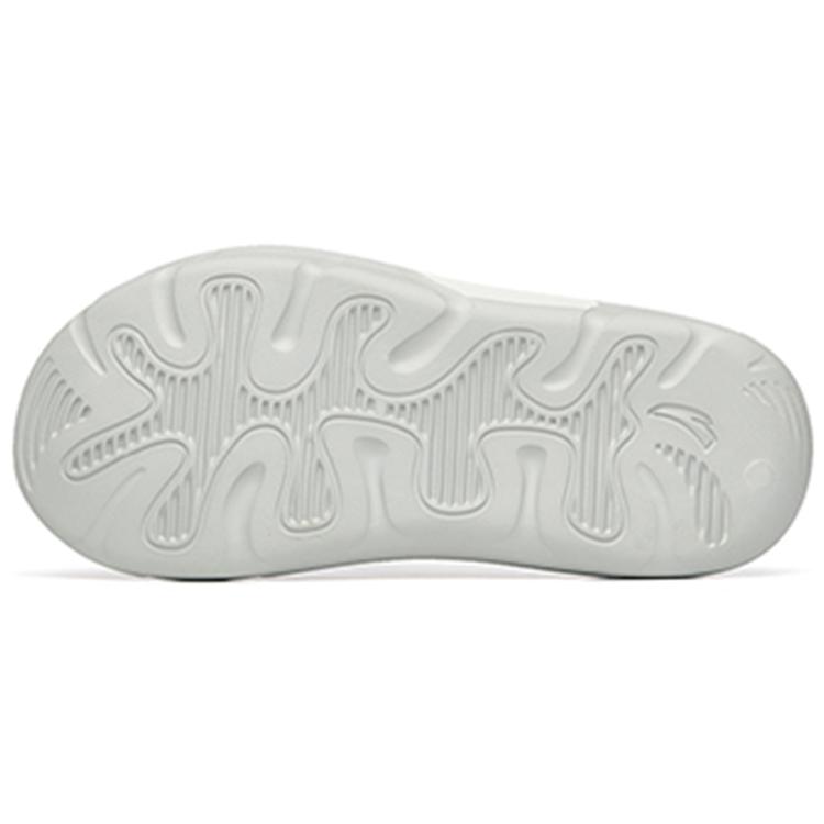 New Anta C37 Series Slide Slippers Men's Gray White 912226992-3