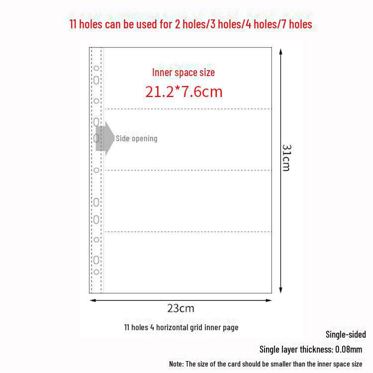 Livro de coleção de moedas e selos Fire Paint com 15 páginas de recarga de folhas soltas para selos e emblemas