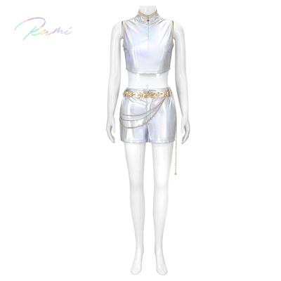 Anime Kostümü Kpop Huntrix Rumi Cosplay Kostümü Peruk Kpop İblis Avcıları Üniforması Cadılar Bayramı Partisi Kadın İçin Kostüm